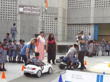 Road Safety Workshop by BMW Foundation for Class Ist to IIIrd